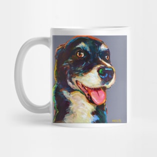 Smiling Australian Shepherd Mix Mug